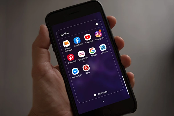 Phone with Application Screen