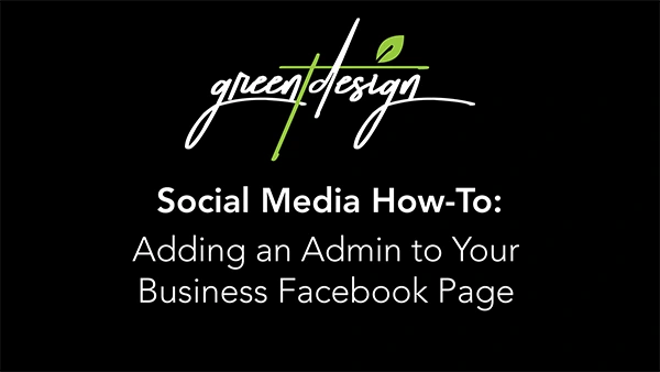 Adding an Admin to Your Business Facebook Page