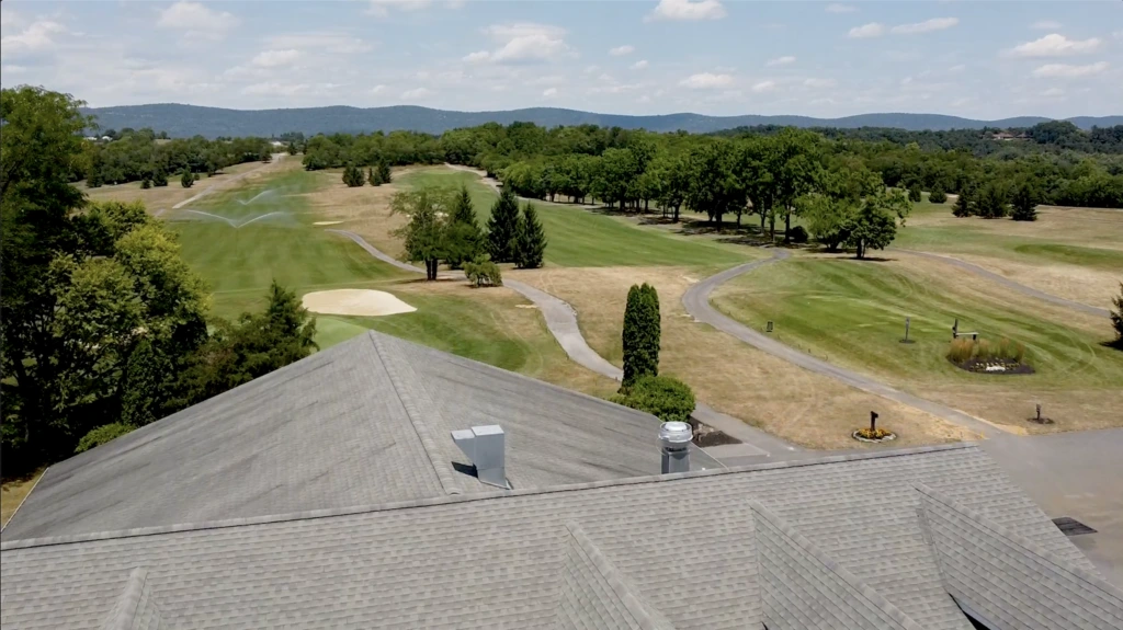 Golf Course Drone Footage